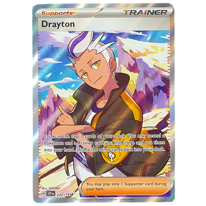 POKÉMON TCG - Drayton Full Art Secret Rare - 232/191