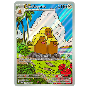 POKÉMON TCG - Alolan Dugtrio Illustration Rare - 208/191