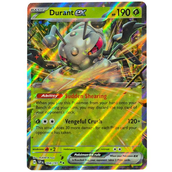 POKÉMON TCG - Durant EX Ultra Rare - 004/191