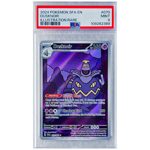 POKÉMON TCG - Dusknoir Illustration Rare - 070/064 - PSA Graded 9