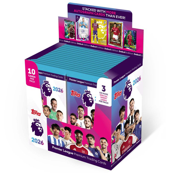 Soccer (EPL) - Topps 2026 Premier League Trading Cards - Booster Box