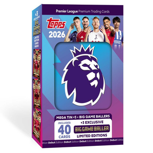 Soccer (EPL) - Topps 2026 Premier League Trading Cards - Mega Tin (Assorted)