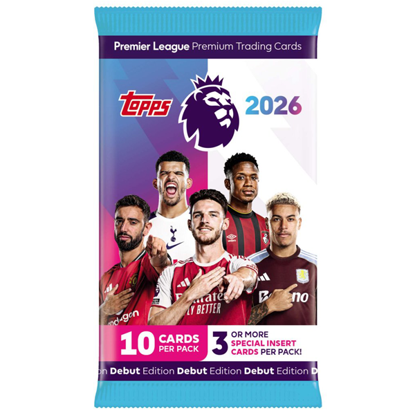Soccer (EPL) - Topps 2026 Premier League Trading Cards - Booster Pack