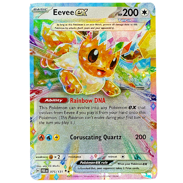 POKÉMON TCG - Eevee EX Ultra Rare - 075/131