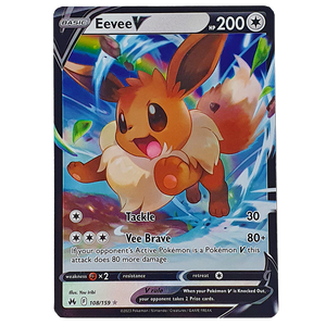 POKÉMON TCG - Eevee V Ultra Rare - 108/159