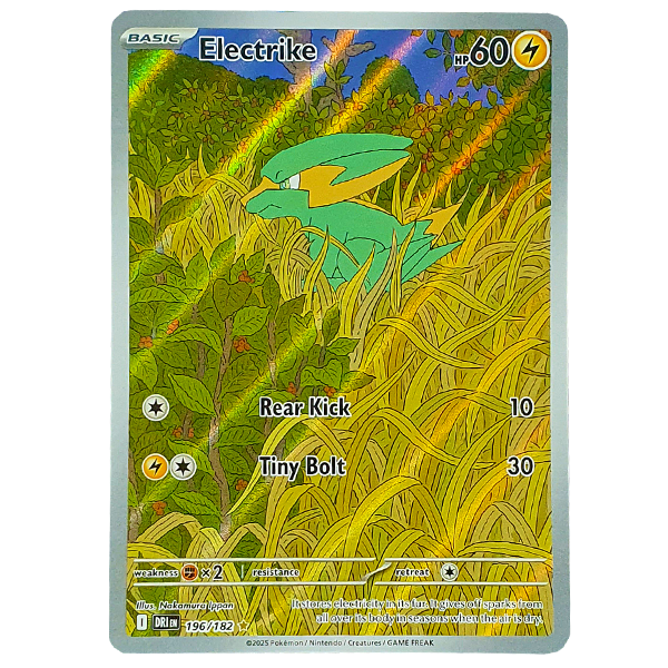 POKÉMON TCG - Electrike Illustration Rare - 196/182