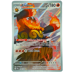 POKÉMON TCG - Emboar Illustration Rare - 098/086