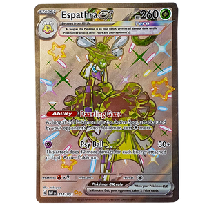 POKÉMON TCG - Espathra EX Shiny Ultra Rare - 214/091