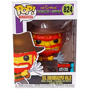 The Simpsons Treehouse of Horror - Evil Groundskeeper Willie NYCC 2019 Exclusive Pop! Vinyl Figure