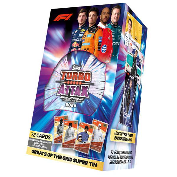 Formula 1 - Turbo Attax 2026 Trading Cards - Super Tin