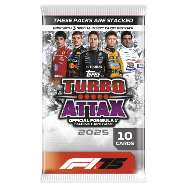 Formula 1 - Turbo Attax 2025 Trading Cards - Booster Pack