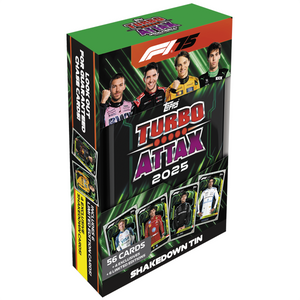 Formula 1 - Turbo Attax 2025 Trading Cards - Mega Tin (Assorted)
