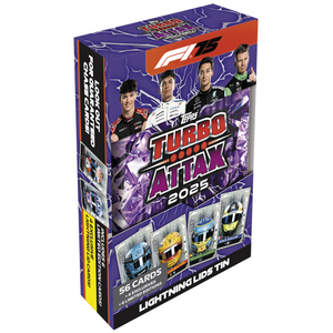 Formula 1 - Turbo Attax 2025 Trading Cards - Mega Tin (Assorted)