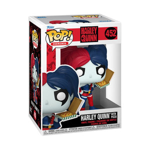 PRE-ORDER DC Comics - Harley Quinn with Pizza Pop! Vinyl Figure - PRE-ORDER