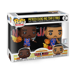 PRE-ORDER NBA JAM: Knicks - Patrick Ewing & John Starks 8-Bit Pop! Vinyl Figure 2-Pack - PRE-ORDER