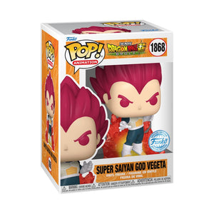 PRE-ORDER Dragon Ball Super: Broly - Super Saiyan God Vegeta Exclusive Pop! Vinyl Figure - PRE-ORDER