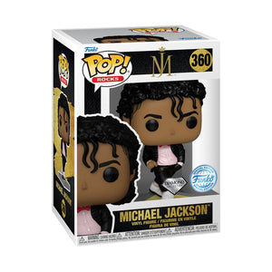 PRE-ORDER Michael Jackson - Michael Jackson (Billie Jean) Diamond Glitter US Exclusive Pop! Vinyl Figure - PRE-ORDER