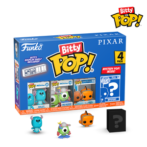 PRE-ORDER Pixar - Sulley, Mike Wazowski, Nemo & Mystery Bitty Pop! Vinyl Figure 4-Pack - PRE-ORDER