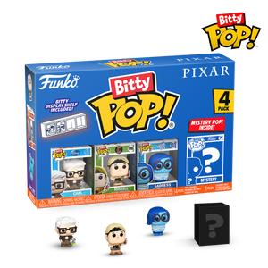 PRE-ORDER Pixar - Carl, Russell (Dug Days), Sadness & Mystery Bitty Pop! Vinyl Figure 4-Pack - PRE-ORDER