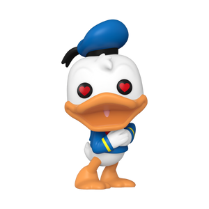 PRE-ORDER Donald Duck: 90th Anniversary - Donald Duck with Heart Eyes Pop! Vinyl Figure - PRE-ORDER