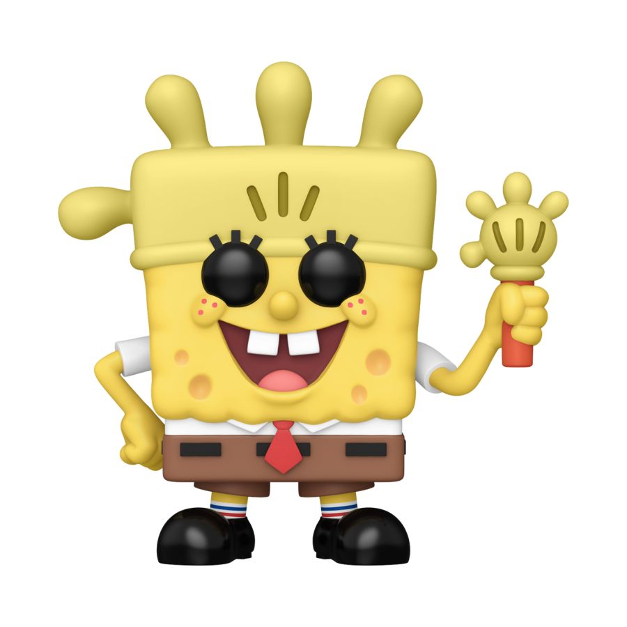 PRE-ORDER SpongeBob SquarePants: 25th Anniversary - Glove World Spongebob Pop! Vinyl Figure - PRE-ORDER