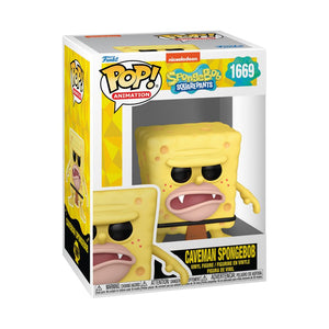 PRE-ORDER SpongeBob SquarePants: 25th Anniversary - Caveman Spongebob Pop! Vinyl Figure - PRE-ORDER