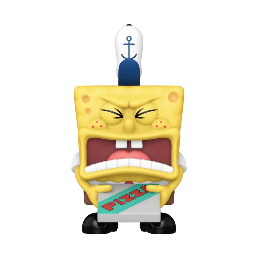 PRE-ORDER SpongeBob SquarePants: 25th Anniversary - Krusty Krab Pizza Spongebob Pop! Vinyl Figure - PRE-ORDER