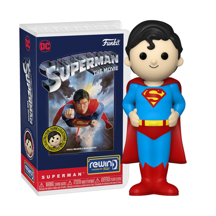 PRE-ORDER Superman The Movie (1978) - Superman Blockbuster Rewind Vinyl Figure - PRE-ORDER