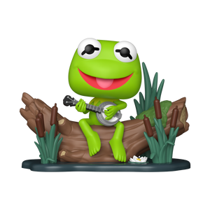 PRE-ORDER The Muppets - Kermit with Banjo Pop! Deluxe Vinyl Figure - PRE-ORDER