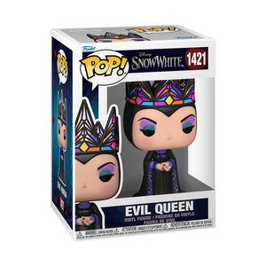 PRE-ORDER Snow White (2025) - Evil Queen (Blue & Black Gown) Pop! Vinyl Figure - PRE-ORDER