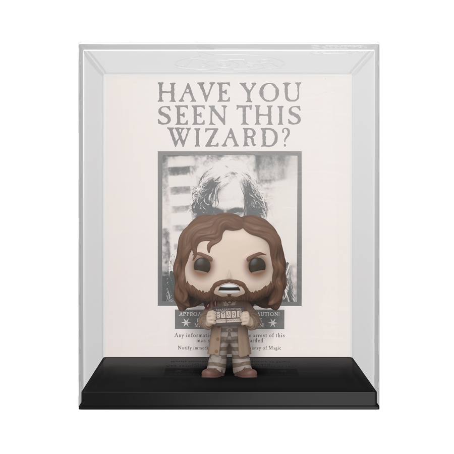 PRE-ORDER Harry Potter - Sirius Black Wanted Poster Pop! Covers with Case - PRE-ORDER