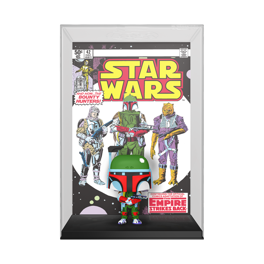 PRE-ORDER Star Wars: The Empire Strikes Back - Boba Fett Pop! Comic Covers with Case - PRE-ORDER