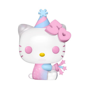 PRE-ORDER Hello Kitty 50th - Hello Kitty with Party Hat US Exclusive Pop! Vinyl Figure - PRE-ORDER