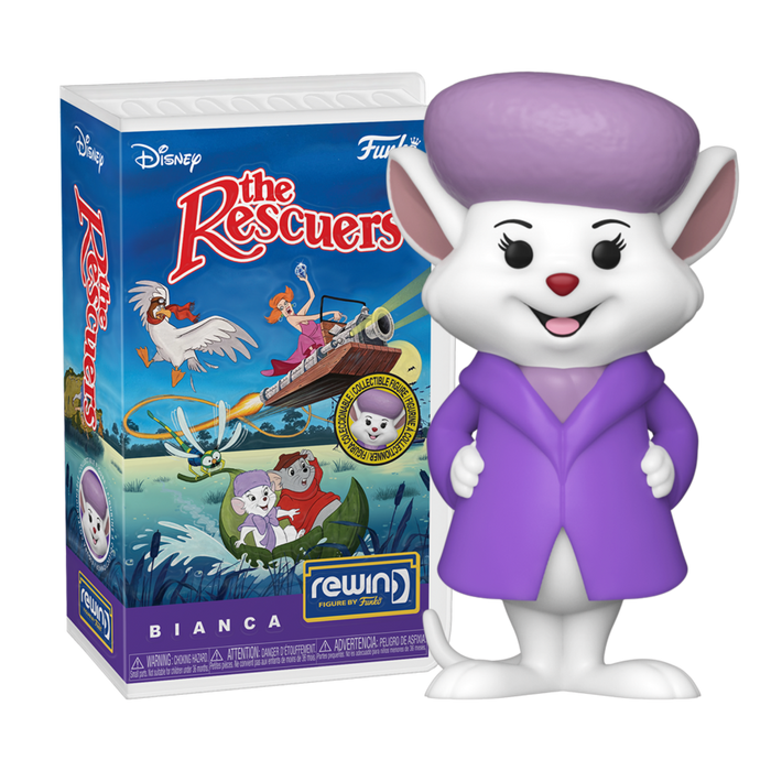 PRE-ORDER The Rescuers - Bianca Blockbuster Rewind Vinyl Figure - PRE-ORDER