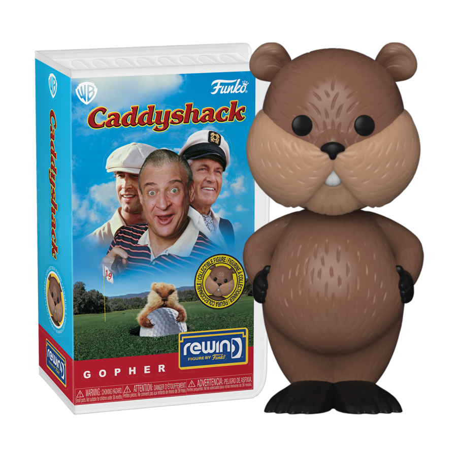 PRE-ORDER Caddyshack - Gopher Blockbuster Rewind Vinyl Figure - PRE-ORDER