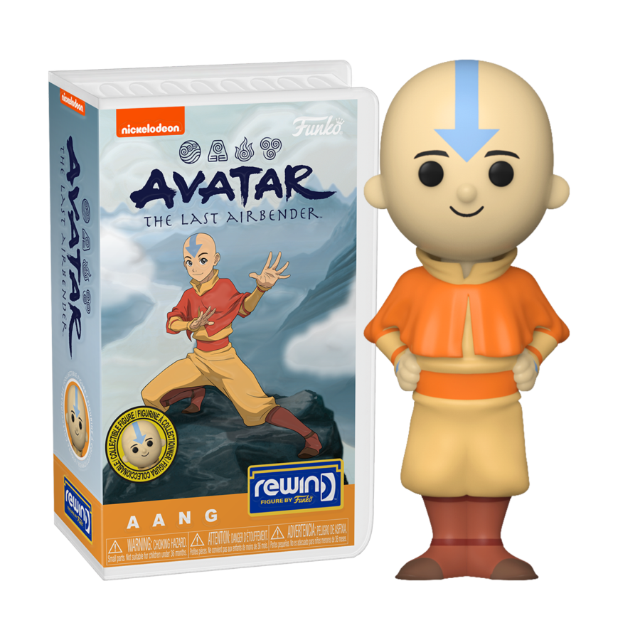 PRE-ORDER Avatar: The Last Airbender - Aang Blockbuster Rewind Vinyl Figure - PRE-ORDER