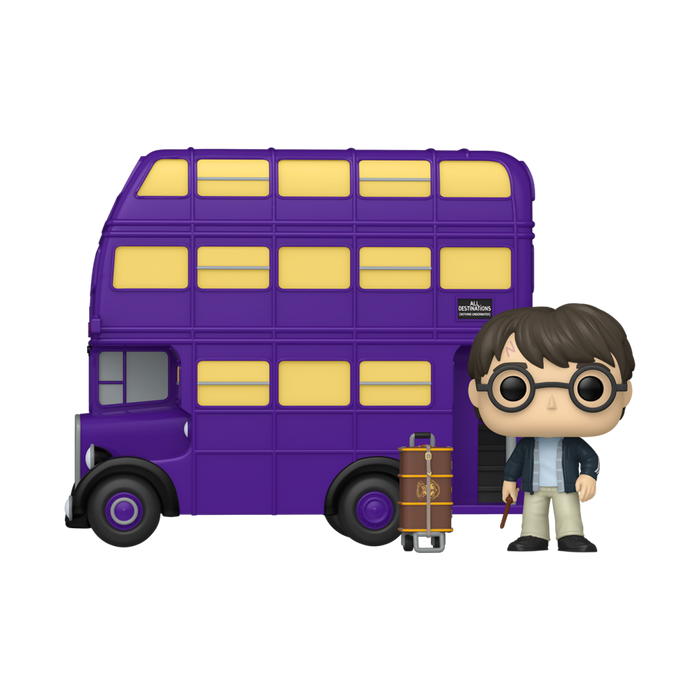 PRE-ORDER Harry Potter - Harry Potter with Knight Bus Pop! Rides Vinyl Figure - PRE-ORDER
