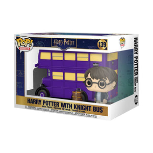 PRE-ORDER Harry Potter - Harry Potter with Knight Bus Pop! Rides Vinyl Figure - PRE-ORDER
