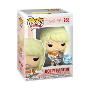 PRE-ORDER Dolly Parton - Dolly Parton with Guitar Diamond Glitter US Exclusive Pop! Vinyl Figure - PRE-ORDER