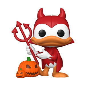 PRE-ORDER Mickey & Friends - Devil Donald with Pumpkin Exclusive Pop! Vinyl Figure - PRE-ORDER