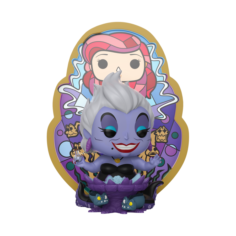 PRE-ORDER The Little Mermaid - Ursula (Stained Glass) Pop! Deluxe Vinyl Figure - PRE-ORDER