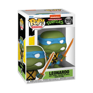 PRE-ORDER Teenage Mutant Ninja Turtles - Leonardo with Training Swords Pop! Vinyl Figure - PRE-ORDER