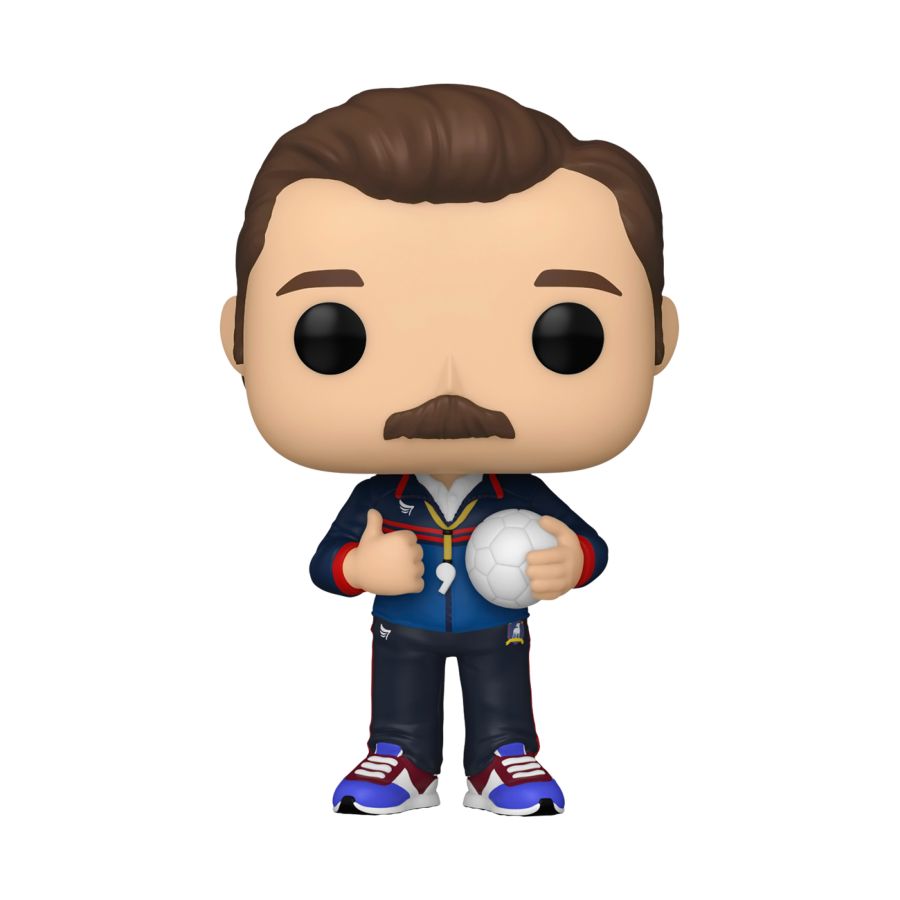 PRE-ORDER Ted Lasso - Ted Lasso with Soccer Ball US Exclusive Pop! Vinyl Figure - PRE-ORDER