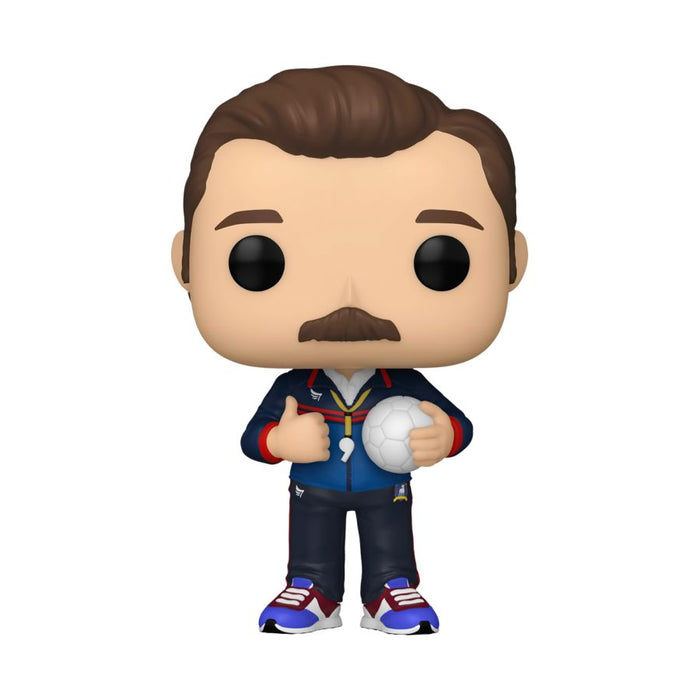 PRE-ORDER Ted Lasso - Ted Lasso with Soccer Ball US Exclusive Pop! Vinyl Figure - PRE-ORDER