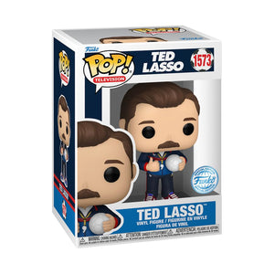 PRE-ORDER Ted Lasso - Ted Lasso with Soccer Ball US Exclusive Pop! Vinyl Figure - PRE-ORDER