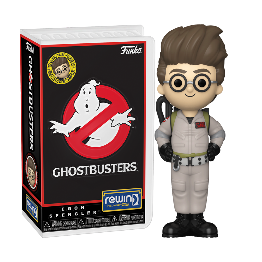 PRE-ORDER Ghostbusters - Egon Spengler Blockbuster Rewind Vinyl Figure - PRE-ORDER