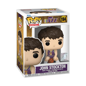 PRE-ORDER NBA Legends: Jazz - John Stockton (Rookie) Pop! Vinyl Figure - PRE-ORDER