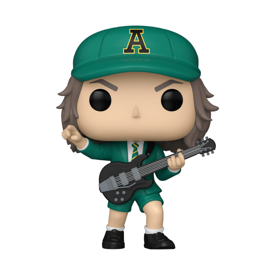 PRE-ORDER AC/DC - Angus Young (Green Uniform) Pop! Vinyl Figure - PRE-ORDER