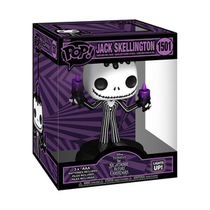 PRE-ORDER The Nightmare Before Christmas - Jack Skellington (Lights Up) 6" Pop! Vinyl Figure - PRE-ORDER