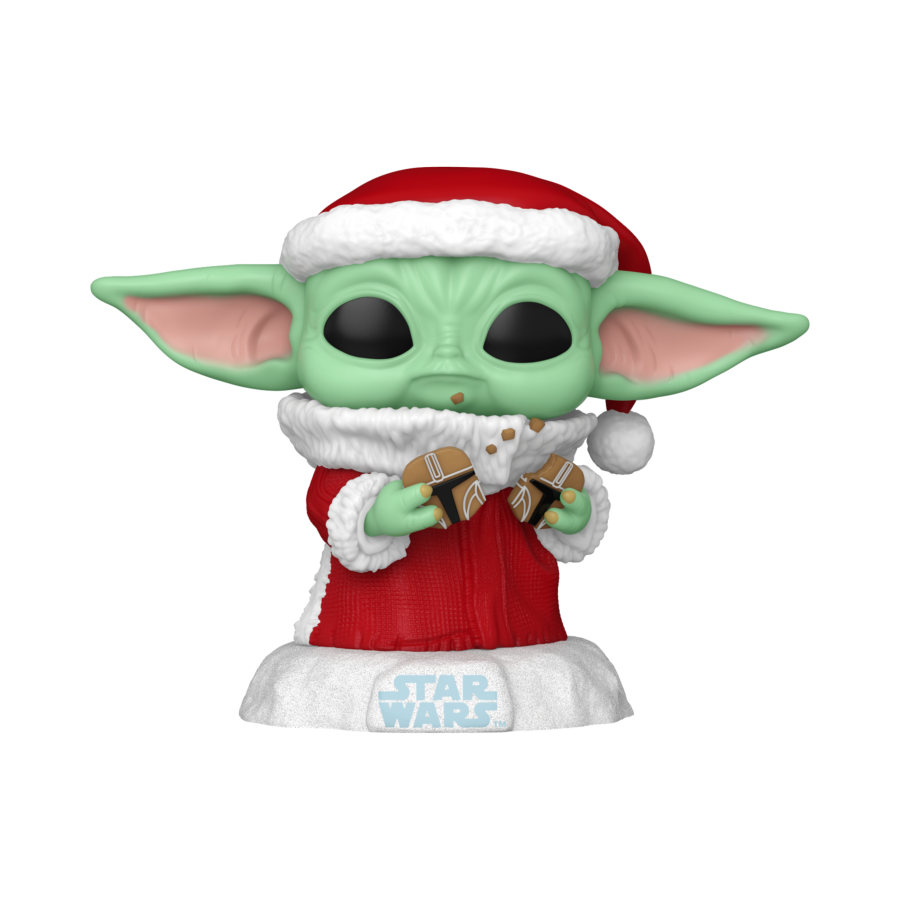 PRE-ORDER Star Wars: The Mandalorian - Grogu with Cookies (Holiday) Pop! Vinyl Figure - PRE-ORDER